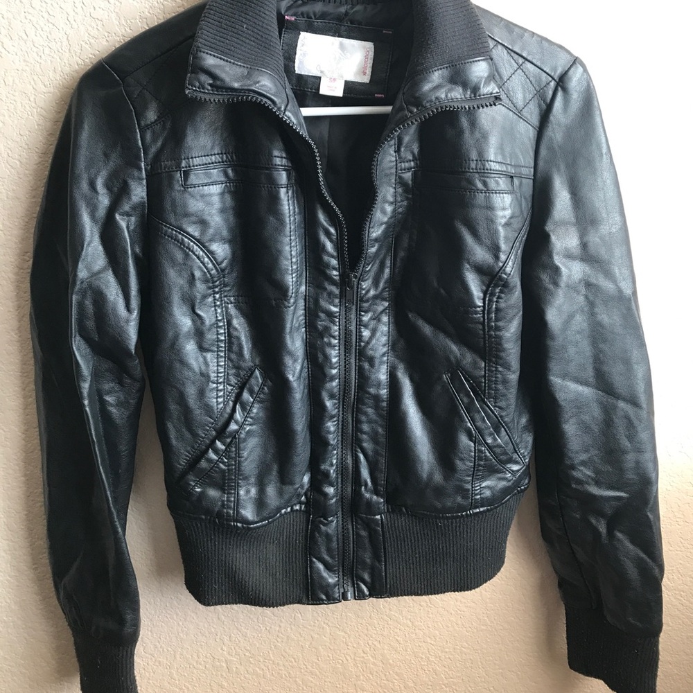 EUC Target Leather Jacket
